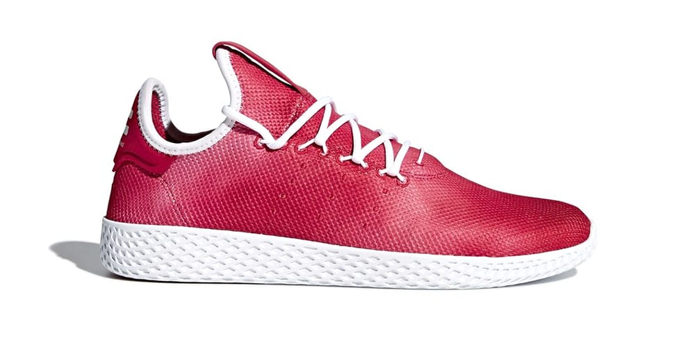 Pharrell x adidas Tennis Hu in Red | HYPEBEAST
