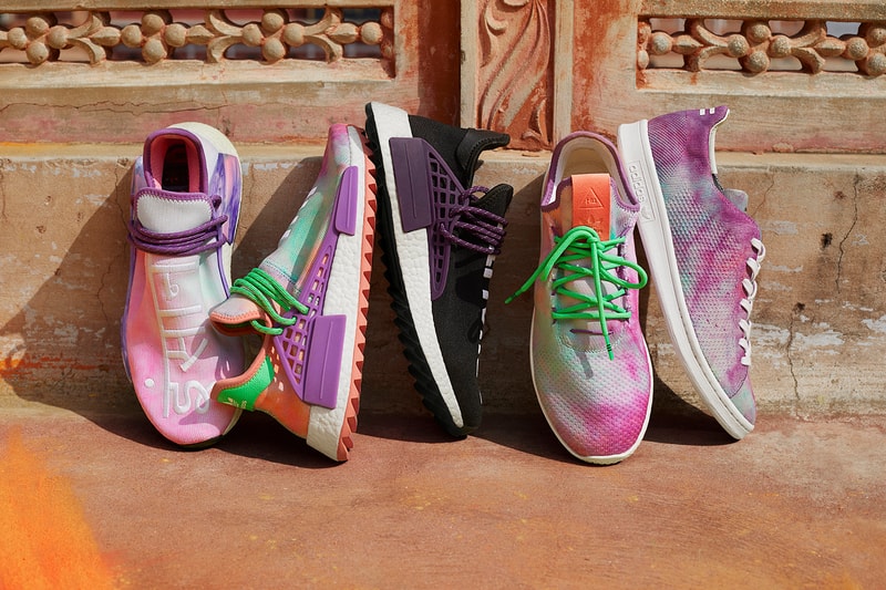 Pharrell Williams adidas Originals Hu Holi Third Final Capsule Tennis Hu Stan Smith NMD Apparel Sneakers Beach Towel