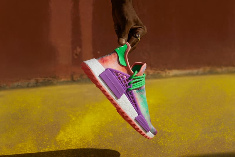 Pharrell Williams adidas Originals Hu Holi Third Final Capsule Tennis Hu Stan Smith NMD Apparel Sneakers Beach Towel