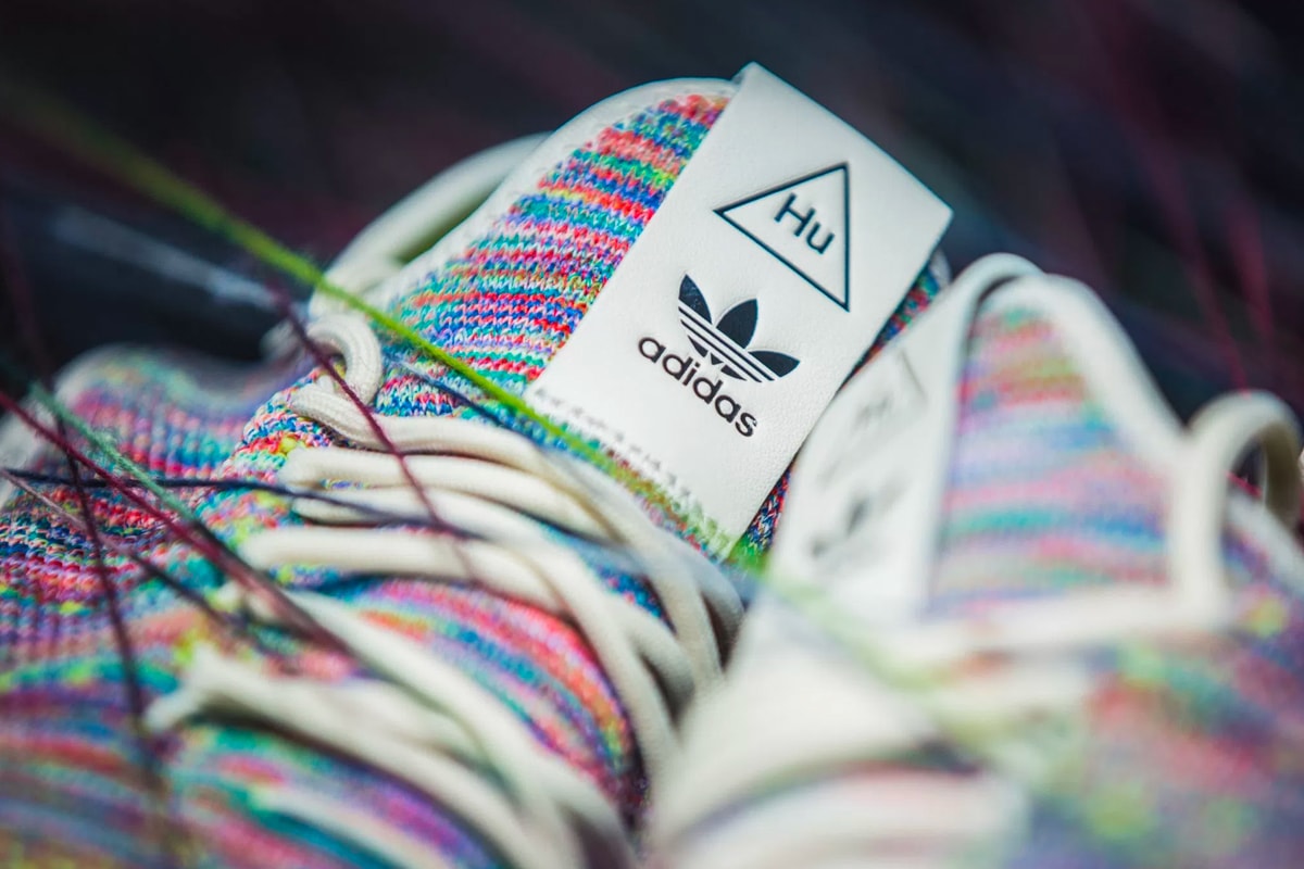 Pharrell Williams adidas Tennis Hu Pack Oreo Multicolor March 2 Release