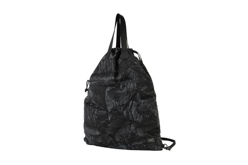 PORTER 2018 Spring Summer Leaf Shade Series camouflage february release date info bags