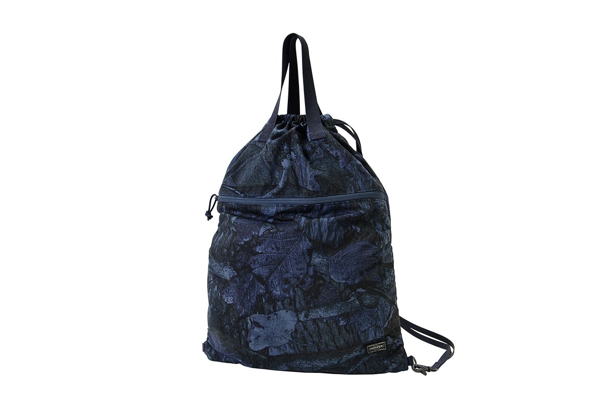 PORTER 2018 Spring Summer Leaf Shade Series camouflage february release date info bags