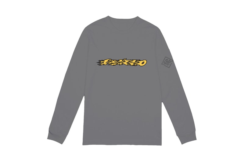 Post Malone New Merch North American Tour 2018 Psycho Long Sleeve Tee Shirt Tshirt Black White Grey Tour Merch
