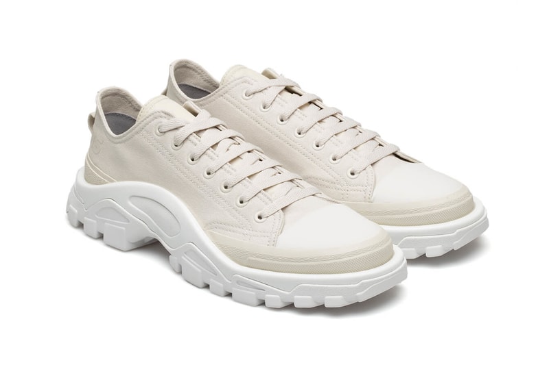 Raf Simons' Detroit Runner Red White Grey Beige Blue