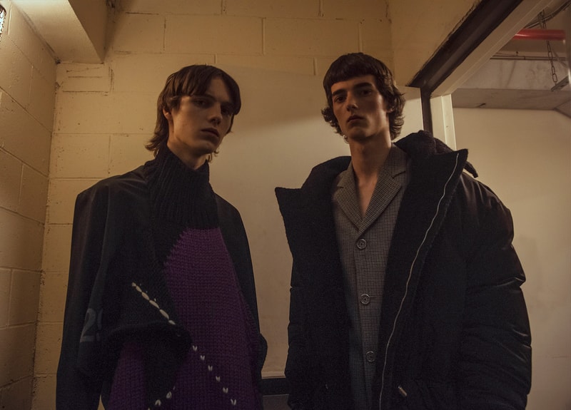 Raf Simons Fall/Winter 2018 Runway Backstage behind the scenes Youth in Motion New York Fashion Week