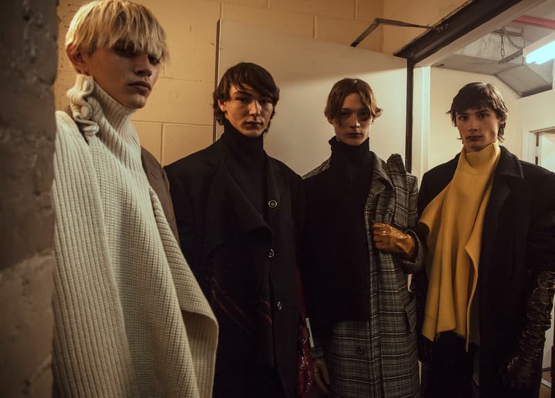 Raf Simons Fall/Winter 2018 Runway Backstage behind the scenes Youth in Motion New York Fashion Week