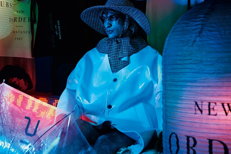 New Raf Simons Campaign Casts a Neon Glow on Spring/Summer 2018 Concepts