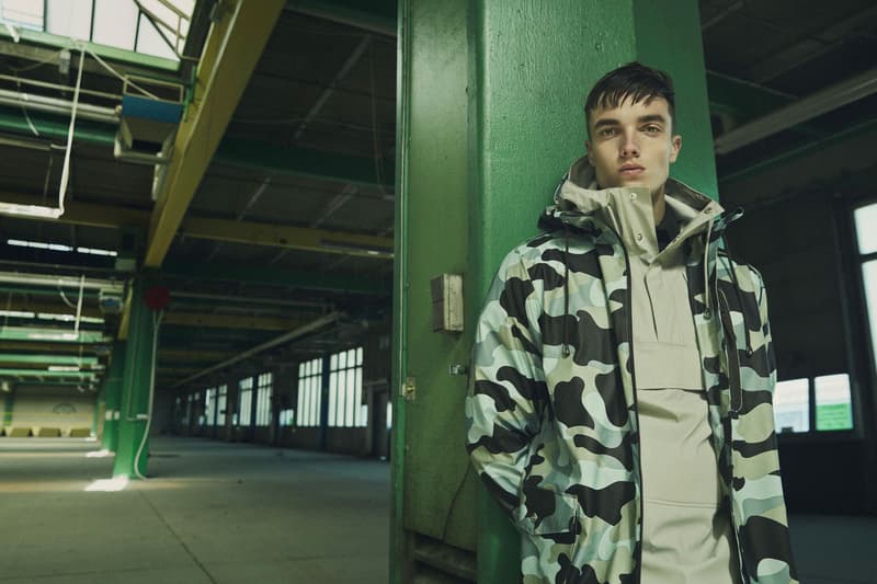 RAINS Spring Summer 2018 Collection Lookbook ADAPTING Sea Camo