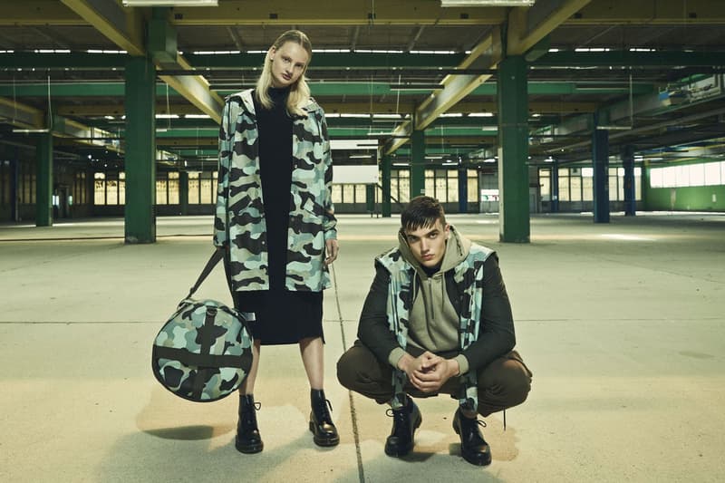 RAINS Spring Summer 2018 Collection Lookbook ADAPTING Sea Camo