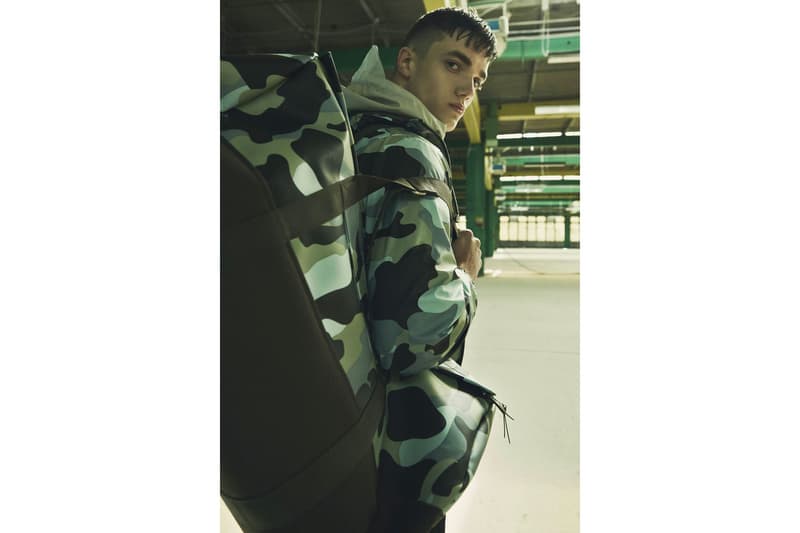RAINS Spring Summer 2018 Collection Lookbook ADAPTING Sea Camo