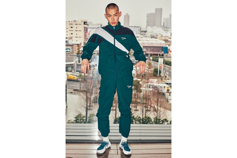 Reebok DMX Run 10 DMX Fusion Nocturnal Blue Tracksuit editorials