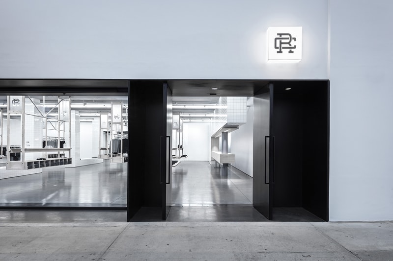 Reigning Champ La Brea look inside los angeles us united states america store