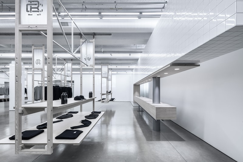 Reigning Champ La Brea look inside los angeles us united states america store