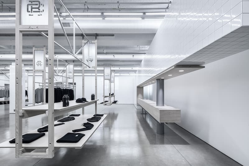 Reigning Champ La Brea look inside los angeles us united states america store