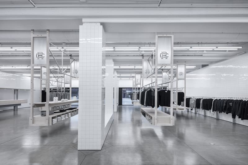 Reigning Champ La Brea look inside los angeles us united states america store