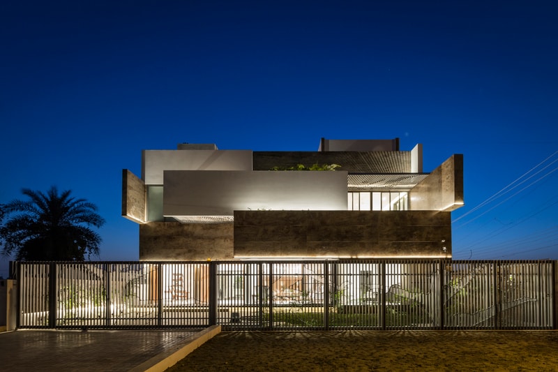 Residence 414 Charged Voids Building Modern Interior Panchkula India