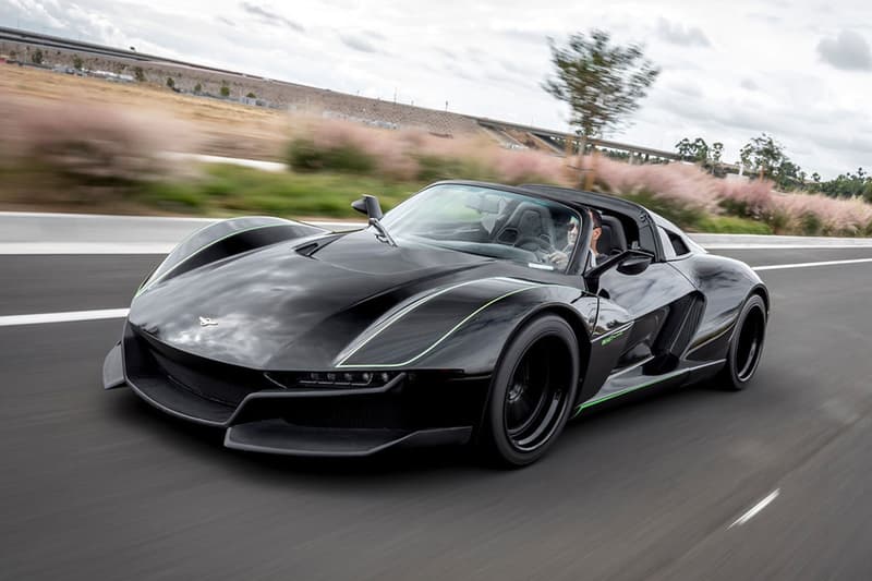 Rezvani Beast Alpha X Blackbird Carbon Fiber Supercar Hypercar Options Black Roadster Cars SR 71 Lotus Elise