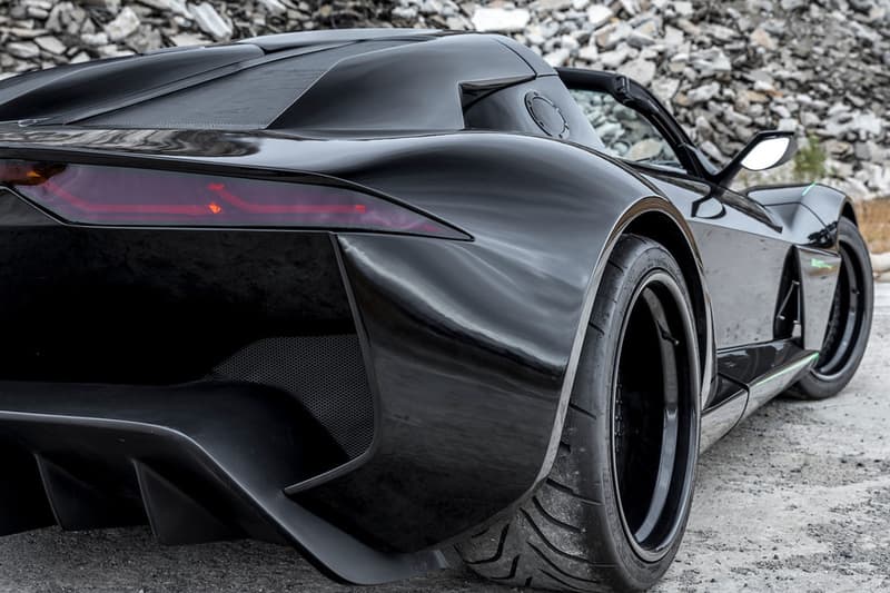 Rezvani Beast Alpha X Blackbird Carbon Fiber Supercar Hypercar Options Black Roadster Cars SR 71 Lotus Elise