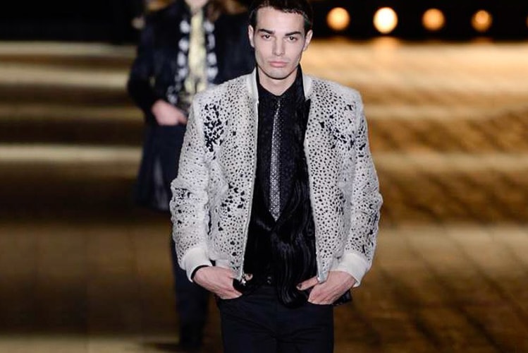 Saint Laurent Debuts Glitzy Evening Wear for Fall 2018