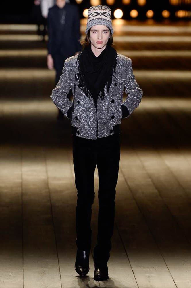 Saint Laurent Anthony Vaccarello Fall 2018 collection runway milan fashion week