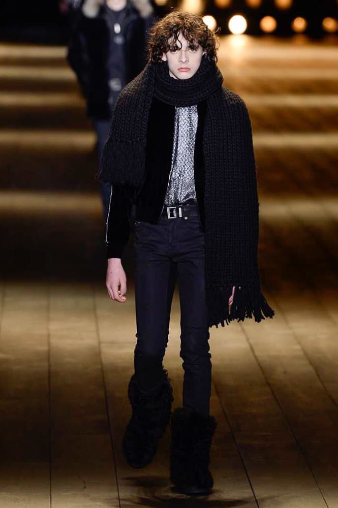 Saint Laurent Anthony Vaccarello Fall 2018 collection runway milan fashion week