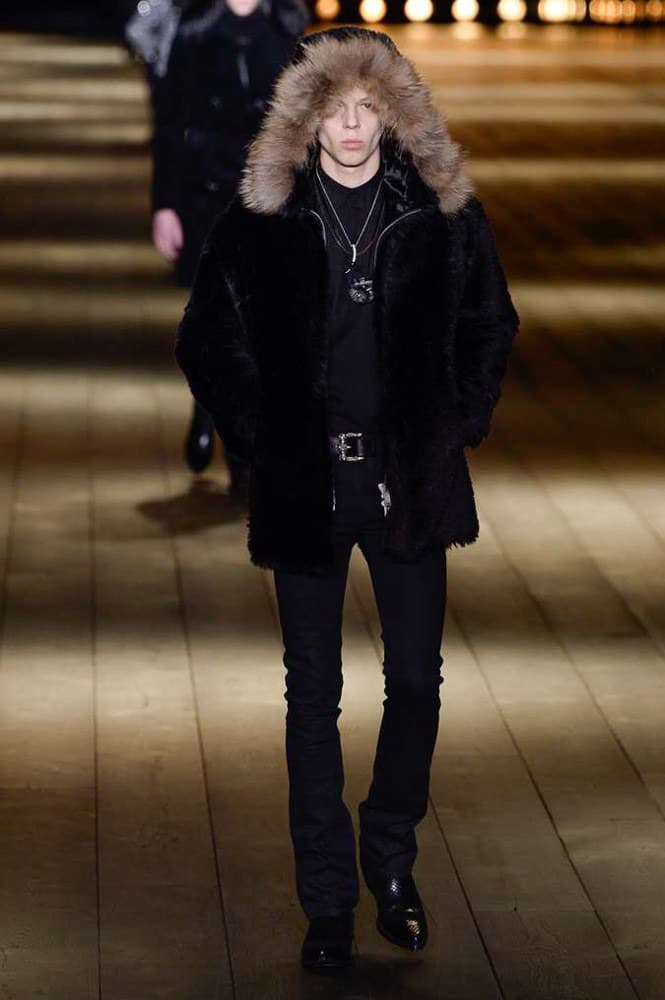 Saint Laurent Anthony Vaccarello Fall 2018 collection runway milan fashion week