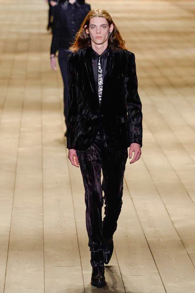 Saint Laurent Anthony Vaccarello Fall 2018 collection runway milan fashion week