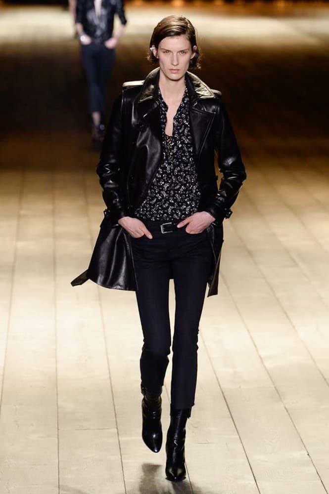 Saint Laurent Anthony Vaccarello Fall 2018 collection runway milan fashion week