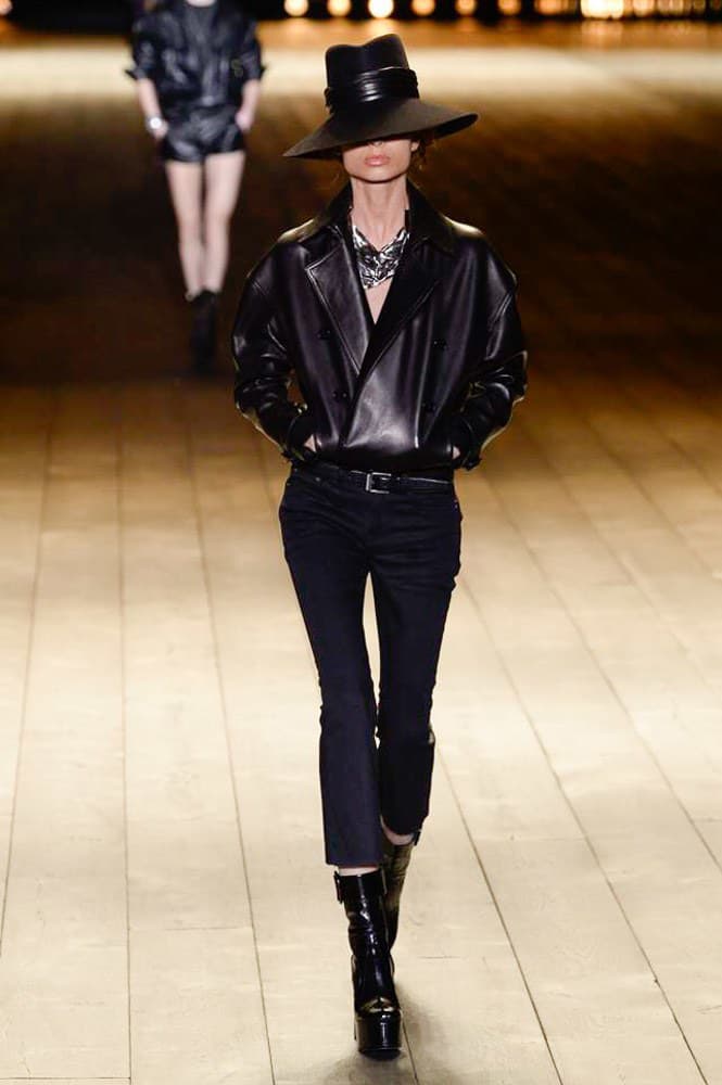 Saint Laurent Anthony Vaccarello Fall 2018 collection runway milan fashion week