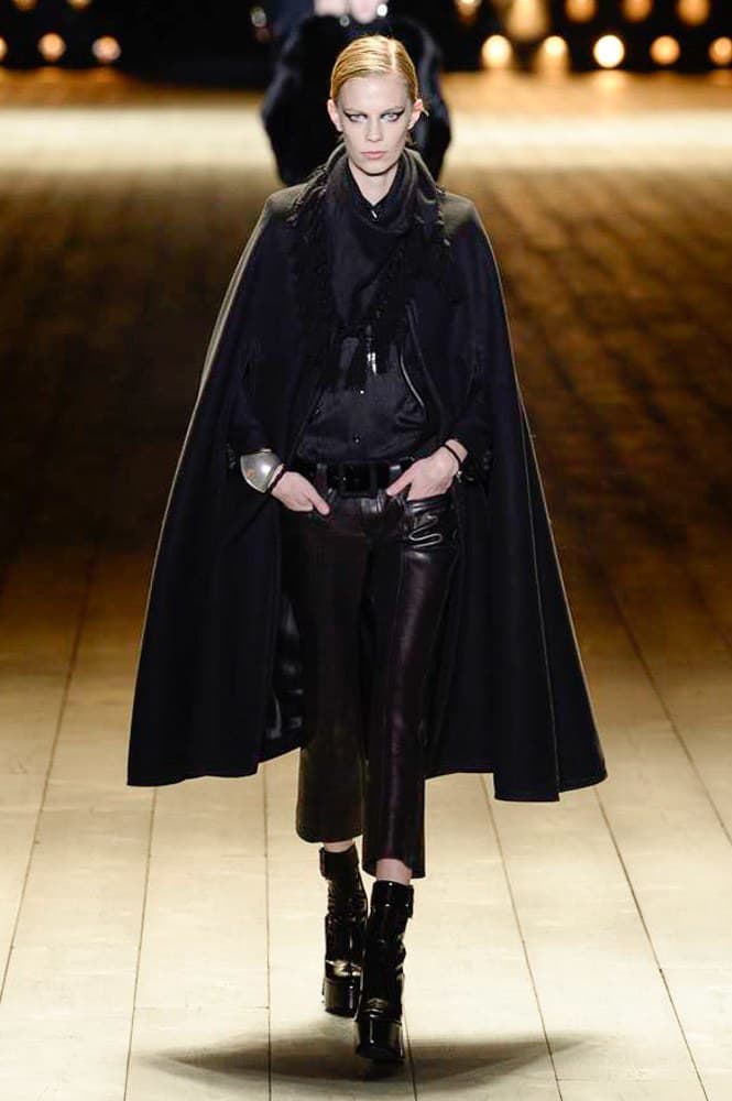 Saint Laurent Anthony Vaccarello Fall 2018 collection runway milan fashion week