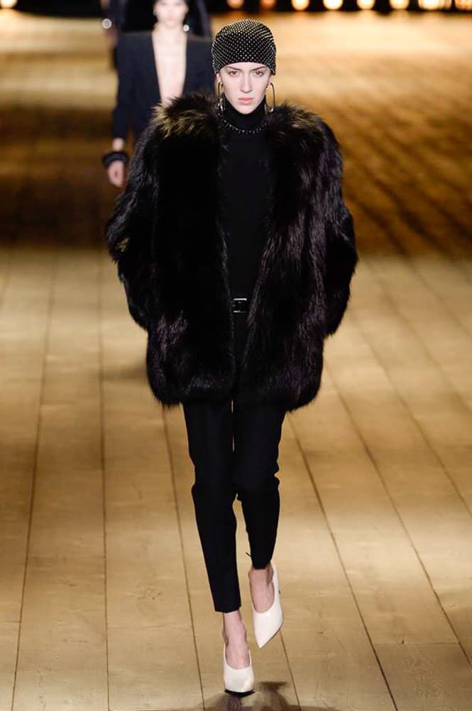 Saint Laurent Anthony Vaccarello Fall 2018 collection runway milan fashion week