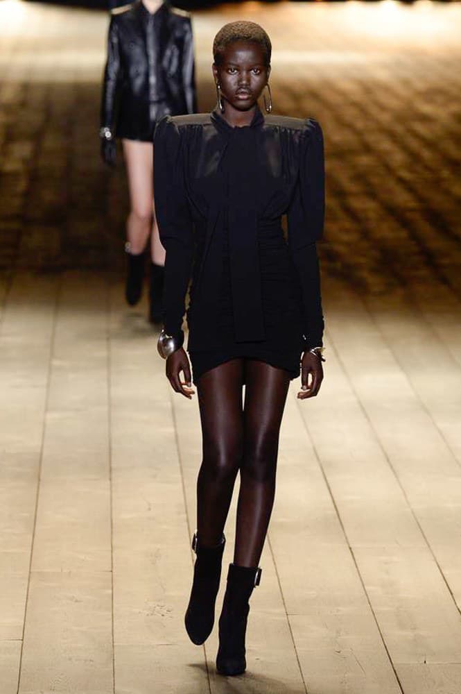 Saint Laurent Anthony Vaccarello Fall 2018 collection runway milan fashion week