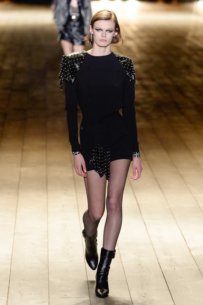 Saint Laurent Anthony Vaccarello Fall 2018 collection runway milan fashion week