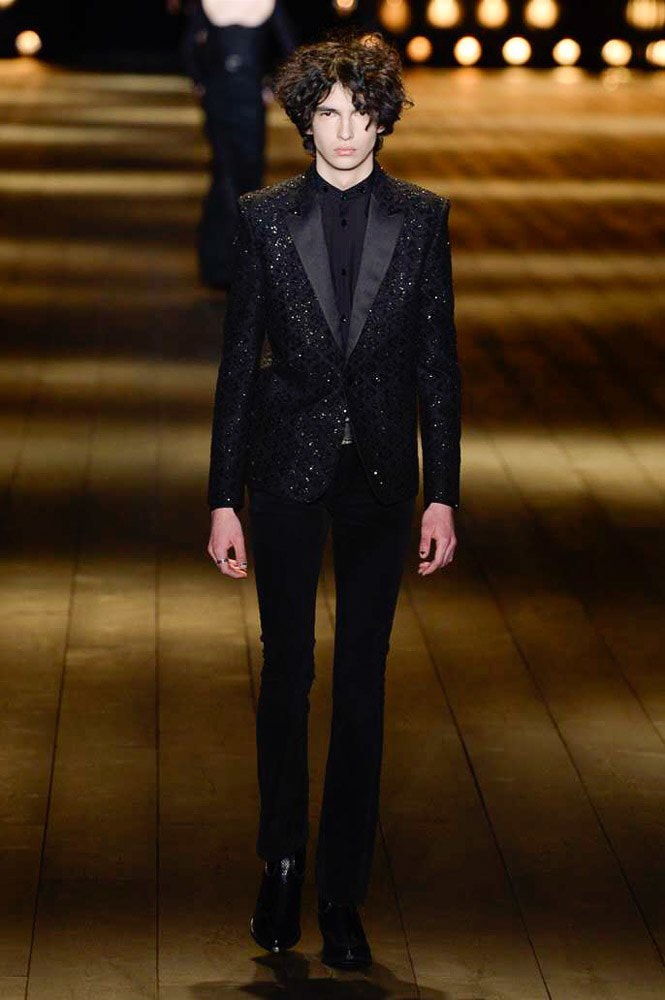 Saint Laurent Anthony Vaccarello Fall 2018 collection runway milan fashion week
