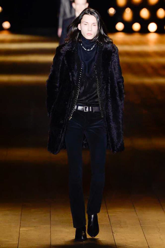 Saint Laurent Anthony Vaccarello Fall 2018 collection runway milan fashion week