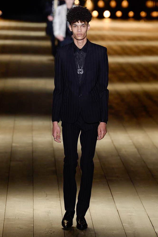 Saint Laurent Anthony Vaccarello Fall 2018 collection runway milan fashion week