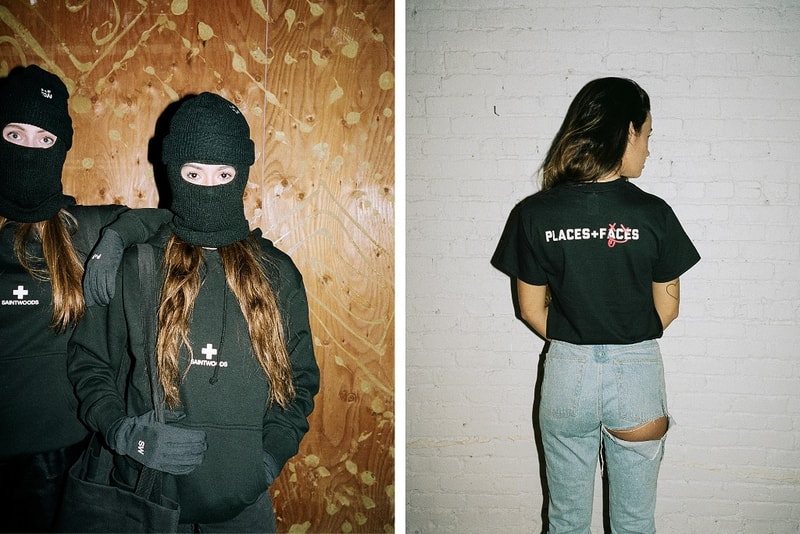 Saintwoods Places Faces Capsule Collection Collaboration
