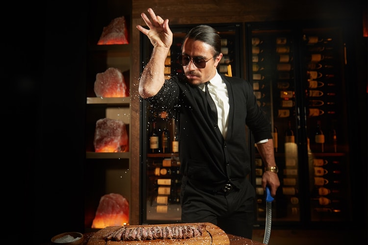Salt Bae Announces a Burger Chain in the Works