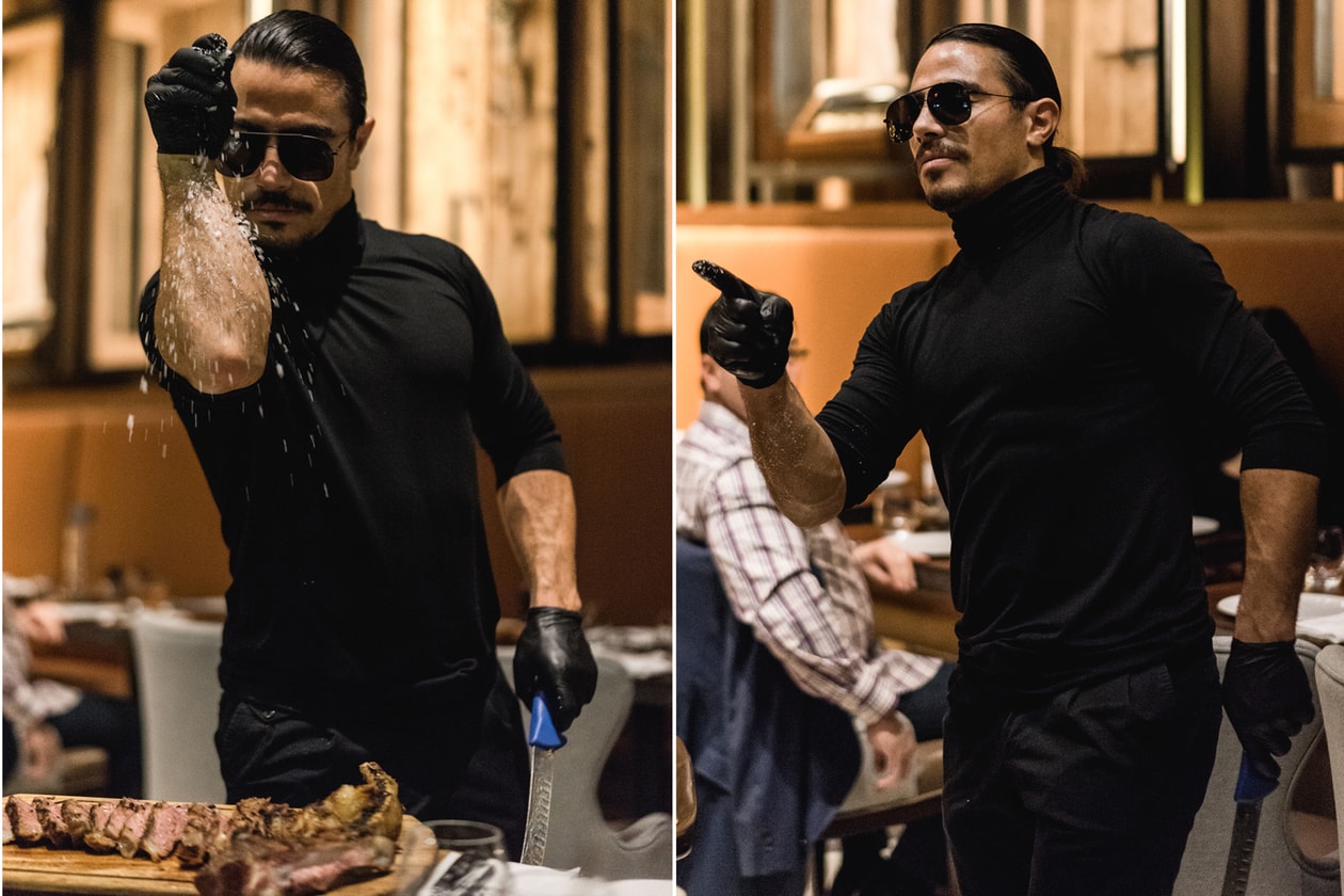 Salt Bae Nusret Gokce Nusr Et Steakhouse New York City NYC Steak Entertainment Food Industry Culinary High End Dining Fine Dining Restaurants