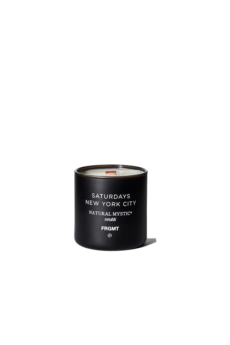 Saturdays NYC fragment design Capsule Collection Hiroshi Fujiwara candles T-shirts Hoodies