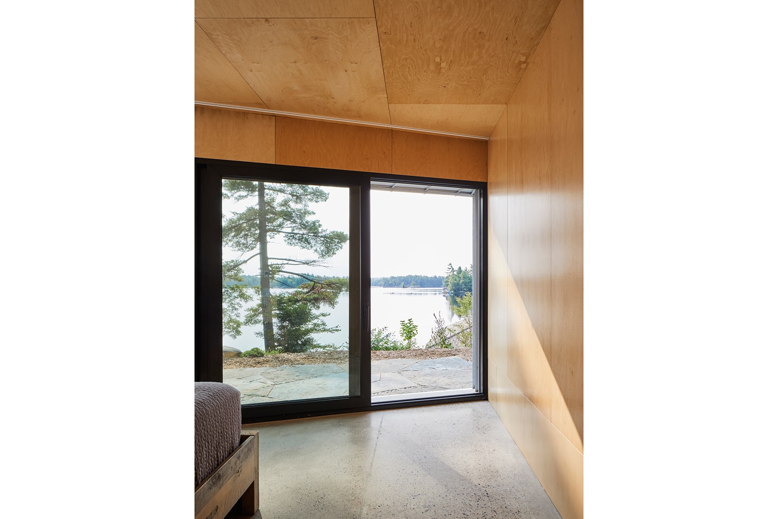 Sky House Lakeside Stoney Lake Canada Julia Jamrozik Coryn Kempster Concrete Passive Solar Heating Architecture Houses