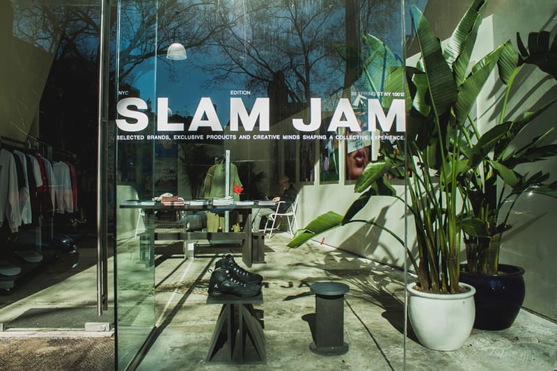 A Look Inside Slam Jam's New York City Pop-Up