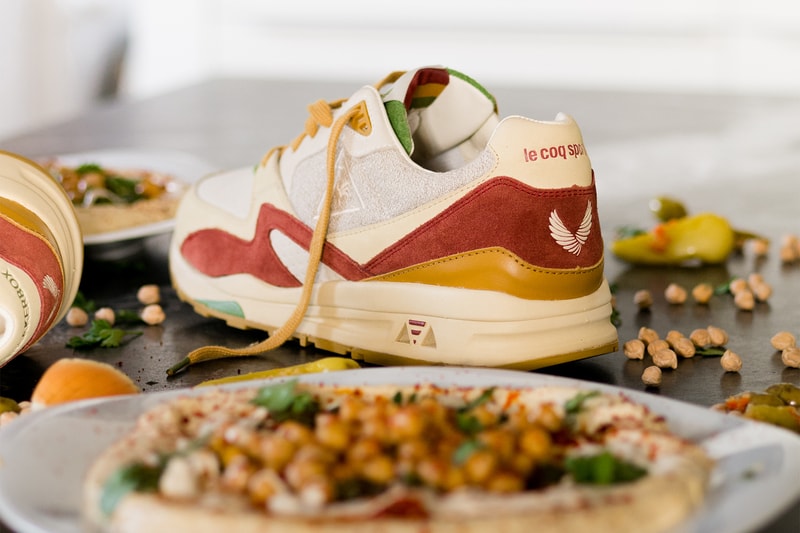 Sneakerbox TLV Le Coq Sportif R800 Hummus tel aviv israel collaboration 2018 february release date info sneakers shoes footwear 7 anniversary
