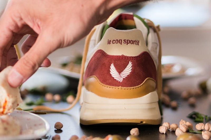 Sneakerbox TLV Le Coq Sportif R800 Hummus tel aviv israel collaboration 2018 february release date info sneakers shoes footwear 7 anniversary