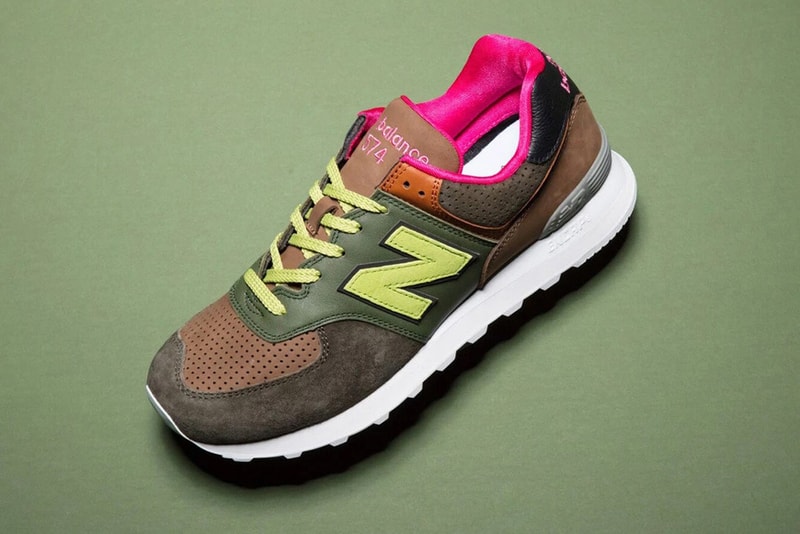 Sneakersnstuff New Balance 574 2007 Rerelease Pink Brown Green
