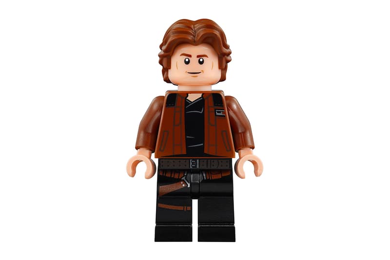 Donald Glover Solo a Star Wars Story Lego Collection set Millennium Falcon Han Solo chewbacca