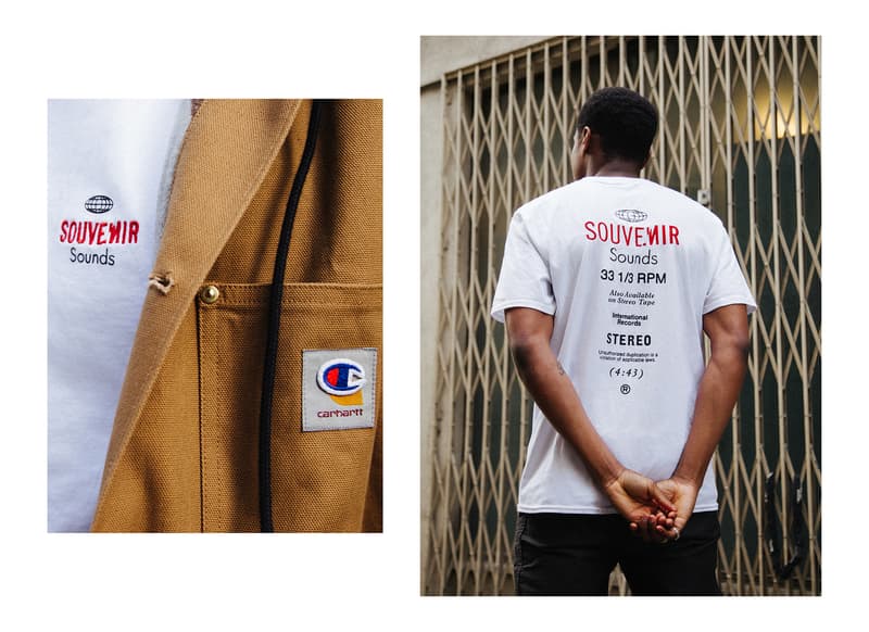 souvenir works carhartt champion CHAMPARTT DJ Snips Souvenir Sounds Volume 1 Lookbook