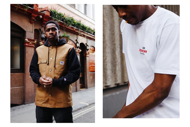 souvenir works carhartt champion CHAMPARTT DJ Snips Souvenir Sounds Volume 1 Lookbook