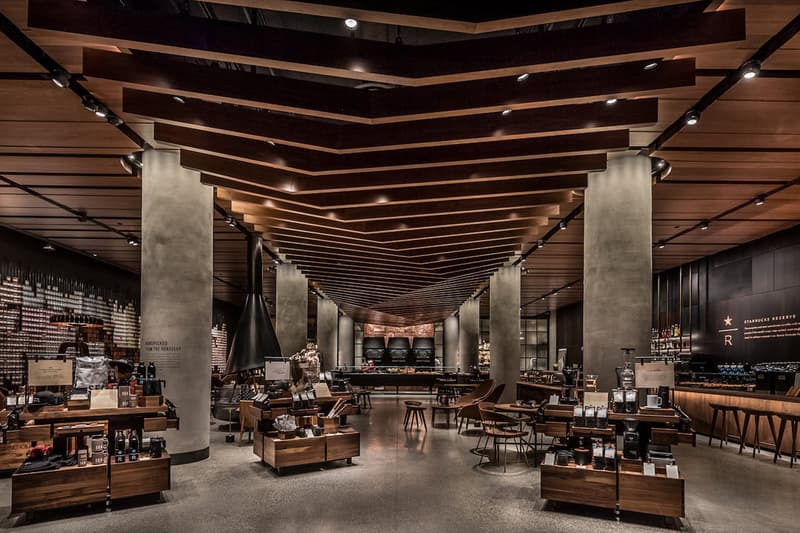 Starbucks Reserve Store Seattle washington upscale coffee princi bakery full bar alcohol fancy