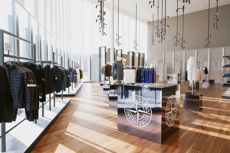 Stone Island Pop Up Shop Holt Renfrew Square One Store West Toronto Ontario Canada 2018 july 28 ghost collection exclusives